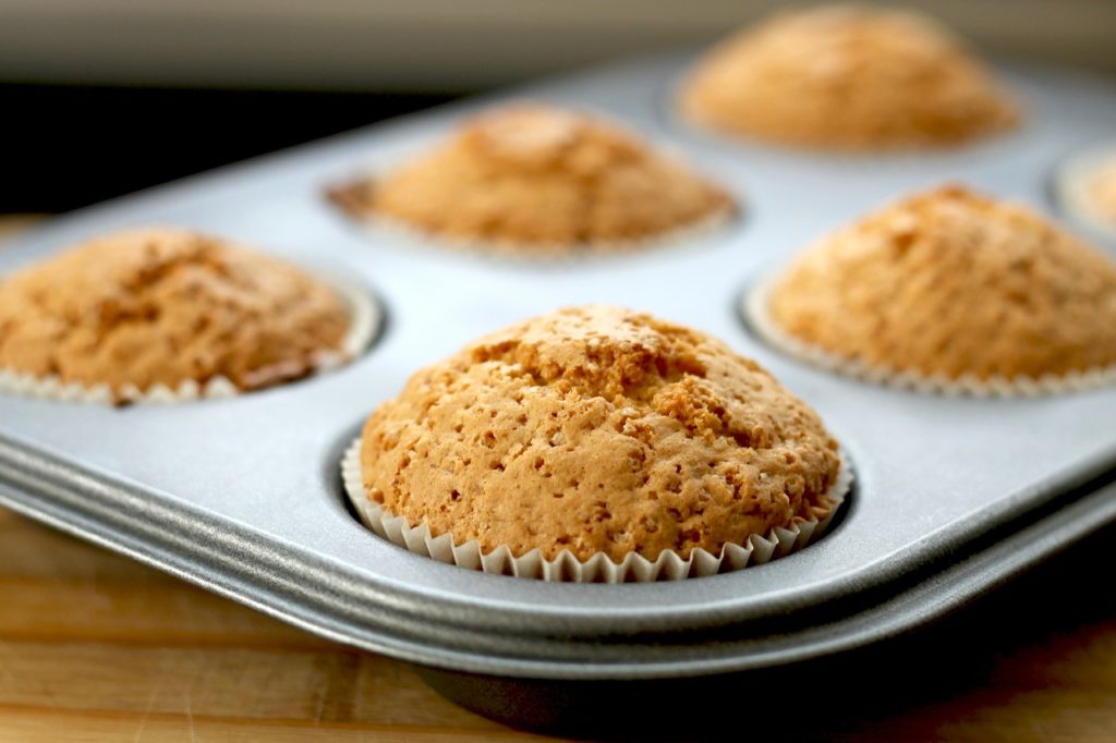 muffins, foods, baked